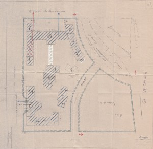 Bombardamenti aerei. Censimento edifici danneggiati o distrutti. ASCT Fondo danni di guerra inv. 2255 cart. 45 fasc. 34. © Archivio Storico della Città di Torino