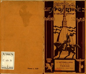 Pianta dell’Esposizione di Torino, 1928. Biblioteca civica centrale, Cartografico 3/4.35.03 © Biblioteche civiche torinesi