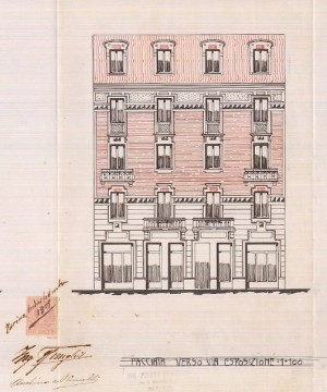 Palazzina Liberty via Giuria, 25