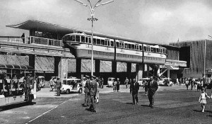 Stazione monorotaia Italia 61, 1961 © Edizioni Il Capricorno
