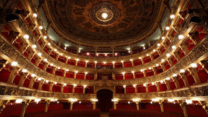 La sala del teatro Carignano. Fotografia di Paolo Mussat Sartor e Paolo Pellion di Persano, 2010. © MuseoTorino