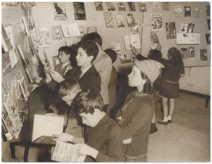 Nuovo edificio della Biblioteca civica, spazio ragazzi, post 1960. Biblioteca civica Centrale © Biblioteche civiche torinesi