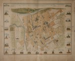 Pianta topografica della città di Torino, 1895 circa