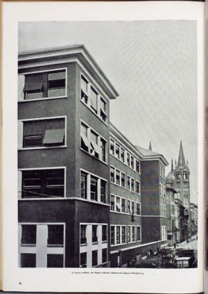 Sede di via Valperga Caluso dell’Istituto Magistrale di Stato Regina Margherita. © Archivio della Scuola