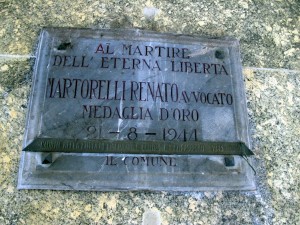 Lapide dedicata a Martorelli Renato (1895 - 1944)