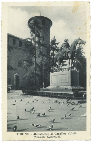 Pietro Canonica, Monumento ai Cavalieri d'Italia, 1923. © Archivio Storico della Città di Torino