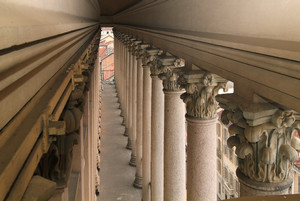 Alessandro Antonelli, Mole Antonelliana (colonnato, dettaglio), 1889. Fotografia di Fabrizia Di Rovasenda, 2010. © MuseoTorino.