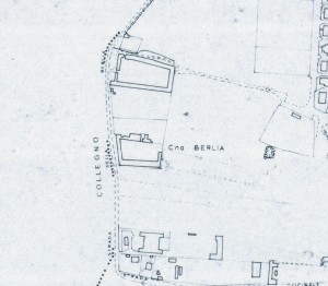 Cascina Berlia. Istituto Geografico Militare, Pianta di Torino, 1974. © Archivio Storico della Città di Torino