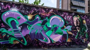 BOC crew, murale senza titolo, 2015, giardinetti di corso Francia 303
