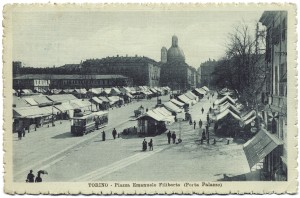 Piazza Emanuele Filiberto. © Archivio Storico della Città di Torino