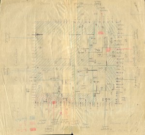 Bombardamenti aerei. Censimento edifici danneggiati o distrutti. ASCT Fondo danni di guerra inv. 1 cart. 1 fasc. 1. © Archivio Storico della Città di Torino