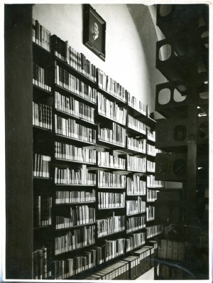 Biblioteca civica, sede temporanea di Palazzo Carignano, 1948-1958. Biblioteca civica Centrale © Biblioteche civiche torinesi