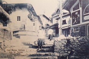 Cartolina, Villaggio Alpino, Esposizione 1911