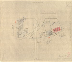 Bombardamenti aerei. Censimento edifici danneggiati o distrutti. ASCT Fondo danni di guerra inv. 597 cart. 12 fasc. 4. © Archivio Storico della Città di Torino 