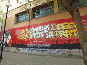 Murales sul centro rionale di Borgo Vanchiglia dedicato a Dante di Nanni e Vittorio Arrigoni. Fotografia di Paola Boccalatte, 2014. © MuseoTorino