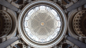 Basilica di Superga (veduta interna della cupola). Fotografia di Paolo Mussat Sartor e Paolo Pellion di Persano, 2010. © MuseoTorino