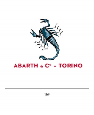 Primo logo Abarth, 1949,©FCA Heritage 