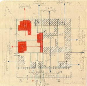 Bombardamenti aerei. Censimento edifici danneggiati o distrutti. ASCT Fondo danni di guerra inv. 806 cart. 16 fasc. 33. © Archivio Storico della Città di Torino