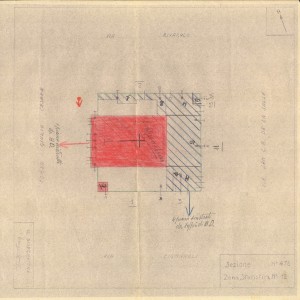 Bombardamenti aerei. Censimento edifici danneggiati o distrutti. ASCT Fondo danni di guerra inv. 478 cart. 9 fasc. 29. © Archivio Storico della Città di Torino 