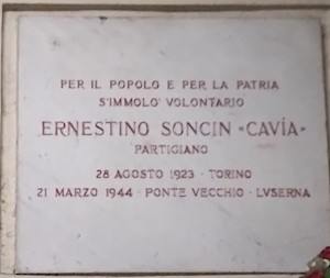 Ernestino Soncin Cavìa (1923-1944)