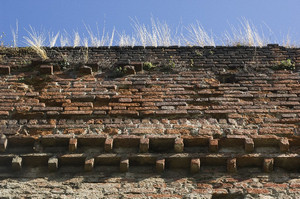 I resti delle mura romane presso la Porta Palatina. Fotografia di Paolo Gonella, 2010. © MuseoTorino.