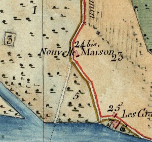 Cascinotto Bertoglio. Catasto Napoleonico, 1805. © Archivio di Stato di Torino