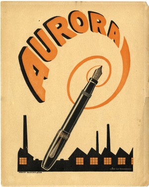 Aurora, Manifesto pubblicitario, 1920 © Archivio Aurora
