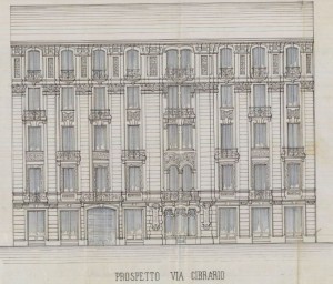 Palazzo Liberty via Cibrario, 9