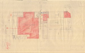 Bombardamenti aerei. Censimento edifici danneggiati o distrutti. ASCT Fondo danni di guerra inv. 988 cart. 20 fasc. 25. © Archivio Storico della Città di Torino