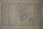 Carta topografica del Regno di Sardegna, dopo il 1735