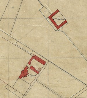 Cascina Martiniana. Catasto Rabbini, 1866. © Archivio di Stato di Torino