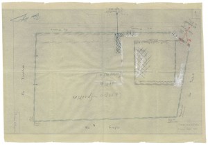 Bombardamenti aerei. Censimento edifici danneggiati o distrutti. ASCT Fondo danni di guerra inv. 2104 cart. 43 fasc. 2. © Archivio Storico della Città di Torino 