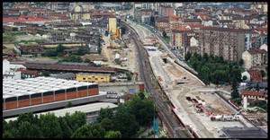 I cantieri lungo la Spina Centrale (4). Fotografia di Michele D’Ottavio, 2009. © MuseoTorino.