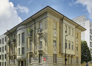 Palazzina di via Vespucci 39, progetto Ballatore di Rosana