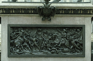 Carlo Marocchetti, Monumento a Emanuele Filiberto (particolare del fregio), 1838. Fotografia di Dario Lanzardo, 2010. © MuseoTorino.