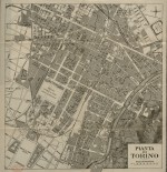 Pianta di Torino, 1910 circa