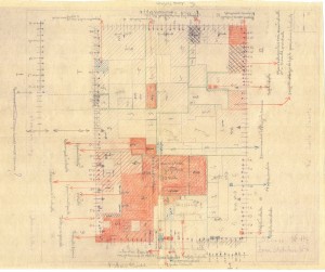 Bombardamenti aerei. Censimento edifici danneggiati o distrutti. ASCT Fondo danni di guerra inv. 117 cart. 3 fasc. 6. © Archivio Storico della Città di Torino