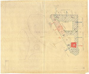 Bombardamenti aerei. Censimento edifici danneggiati o distrutti. ASCT Fondo danni di guerra inv. 106 cart. 2 fasc. 35. © Archivio Storico della Città di Torino