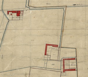 Cascina Serena. Catasto Rabbini, 1866. © Archivio di Stato di Torino