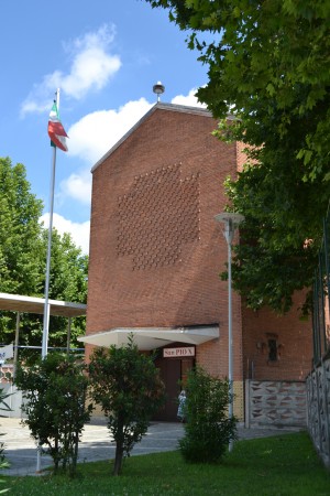 Chiesa di San Pio X. Fotografia di Laura Tori, 2012