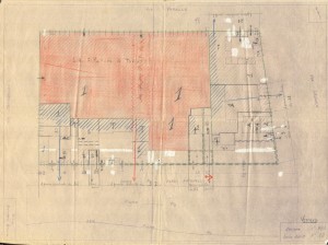 Bombardamenti aerei. Censimento edifici danneggiati o distrutti. ASCT Fondo danni di guerra inv. 993 cart. 20 fasc. 30. © Archivio Storico della Città di Torino 