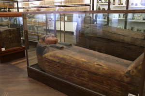 Il nuovo allestimento della Tomba di Kha presso il Museo Egizio. Fotografia di Dario Lanzardo, 2010. © MuseoTorino.