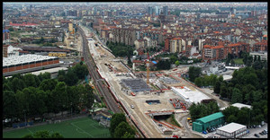 I cantieri lungo la Spina Centrale (3). Fotografia di Michele D’Ottavio, 2009. © MuseoTorino.