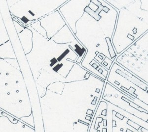 Cascina Meisino, già Cascina Bracco. Istituto Geografico Militare, Pianta di Torino, 1974. © Archivio Storico della Città di Torino