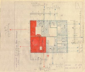 Bombardamenti aerei. Censimento edifici danneggiati o distrutti. ASCT Fondo danni di guerra inv. 329 cart. 6 fasc. 12. © Archivio Storico della Città di Torino