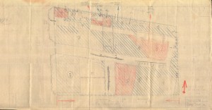 Bombardamenti aerei. Censimento edifici danneggiati o distrutti. ASCT Fondo danni di guerra inv. 2085 cart. 43 fasc. 30. © Archivio Storico della Città di Torino