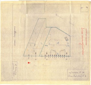 Bombardamenti aerei. Censimento edifici danneggiati o distrutti. ASCT Fondo danni di guerra inv. 71 cart. 2 fasc. 8. © Archivio Storico della Città di Torino