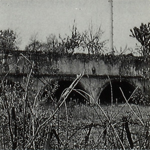 Ponte canale sulla Dora (già della Ceronda), fotografia degli anni Ottanta.