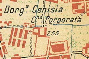 Cascina Porporata. Istituto Geografico Militare, Pianta di Torino e dintorni, 1911, © Archivio Storico della Città di Torino