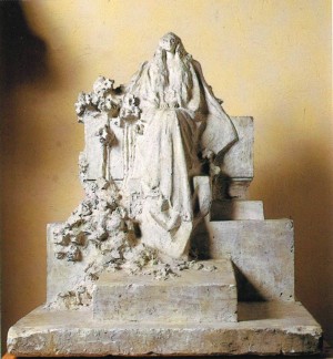 Bozzetto per il monumento funerario Pansa. © Comune di Casale Monferrato, 2001